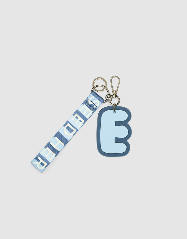Seed Heritage - Stripe Strap Initial Keyring