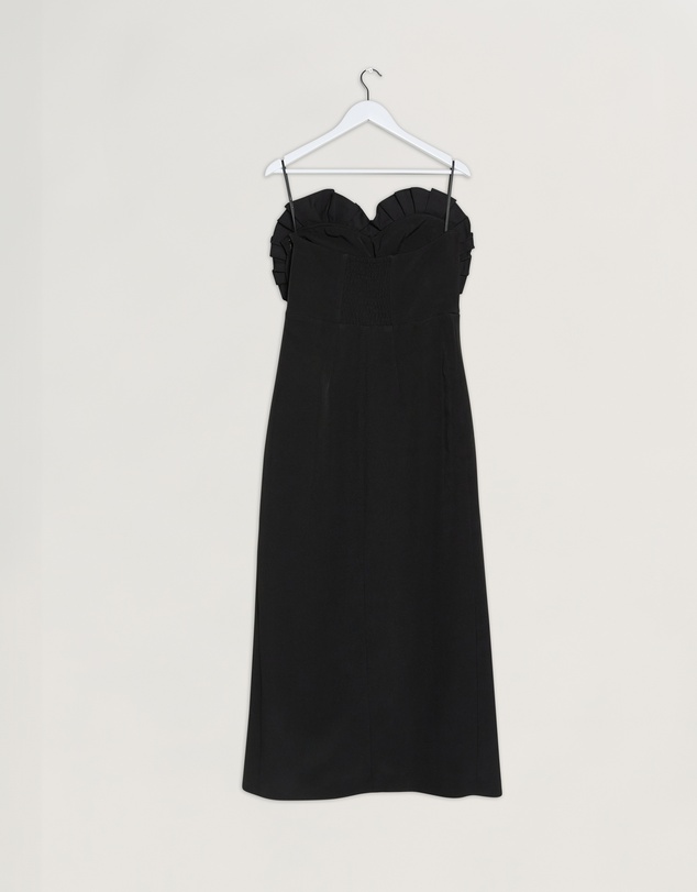 Revibe - Repaired BY JOHNNY. Anais Structured Strapless Dress - AU 14