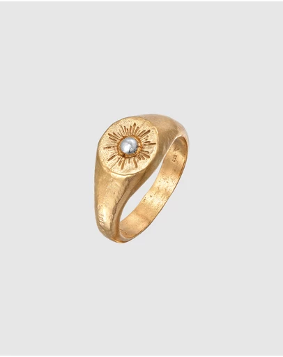 Haze & Glory - ICONIC EXCLUSIVE - Sun Lover Ring in Gold-Plated 925 Silver