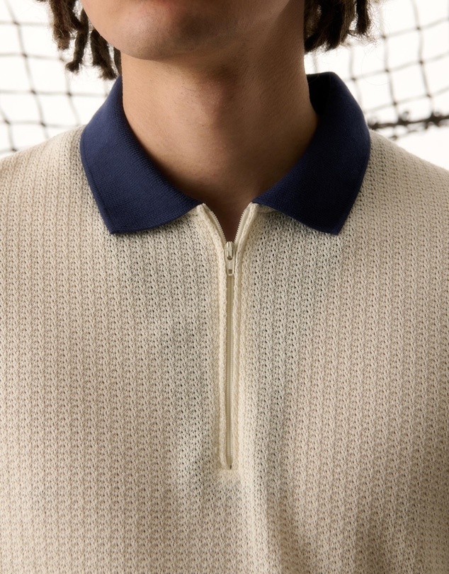 Palmes - Textured Polo