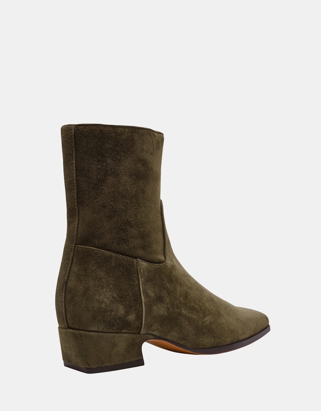 Steve Madden - Dusty Olive Suede Boots