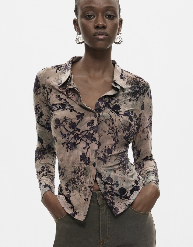 Desigual - Flocked Shirt
