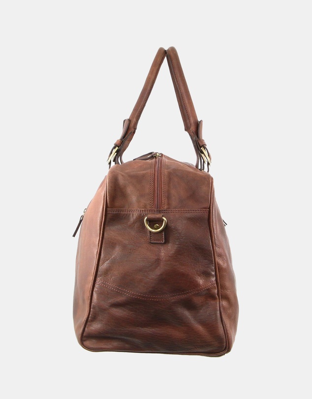 Pierre Cardin - Pierre Cardin Rustic Leather Business/Overnight Bag