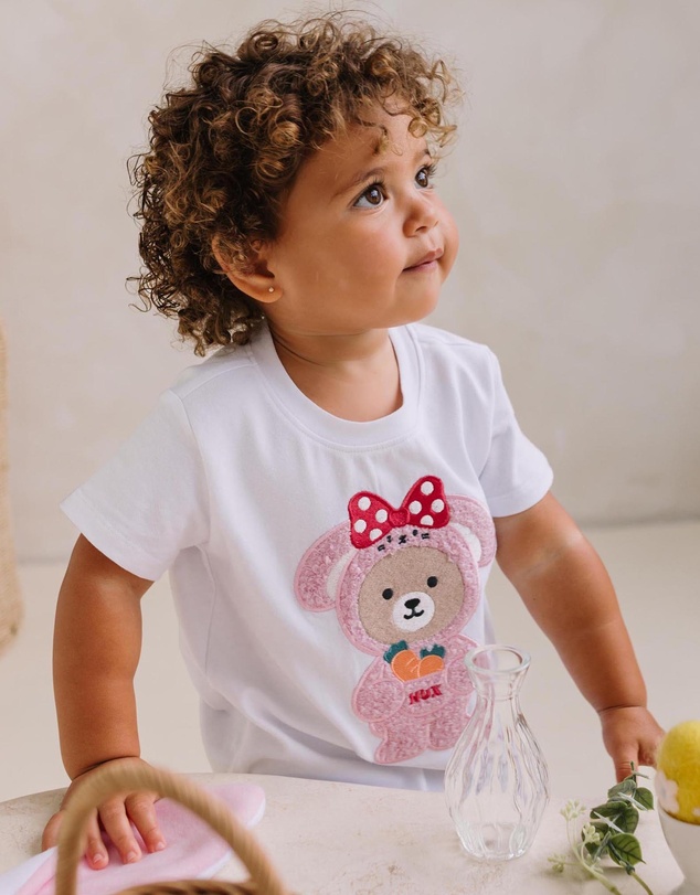Huxbaby - Bunny Huxette Short Sleeve Tee - Babies-Kids