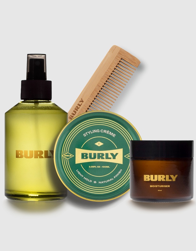 BURLY - Skin & Styling Pack - #1 Creme - Light Hold