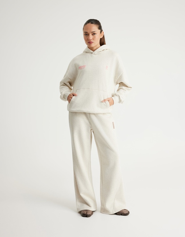 Upstate - Off-Duty Hoodie - Oatmeal Marle
