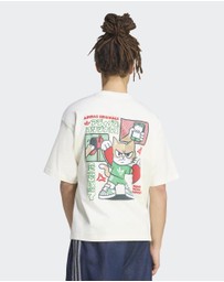 adidas Originals - V-DAY HEART BROKEN CAT GRAPHIC TEE Mens