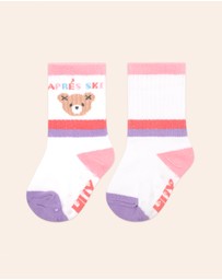 Huxbaby - Hux Apres Ski 2-Pack Socks - ICONIC EXCLUSIVE - Babies