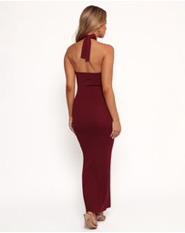 Petal & Pup - Nessa Midi Dress - Dark Cherry