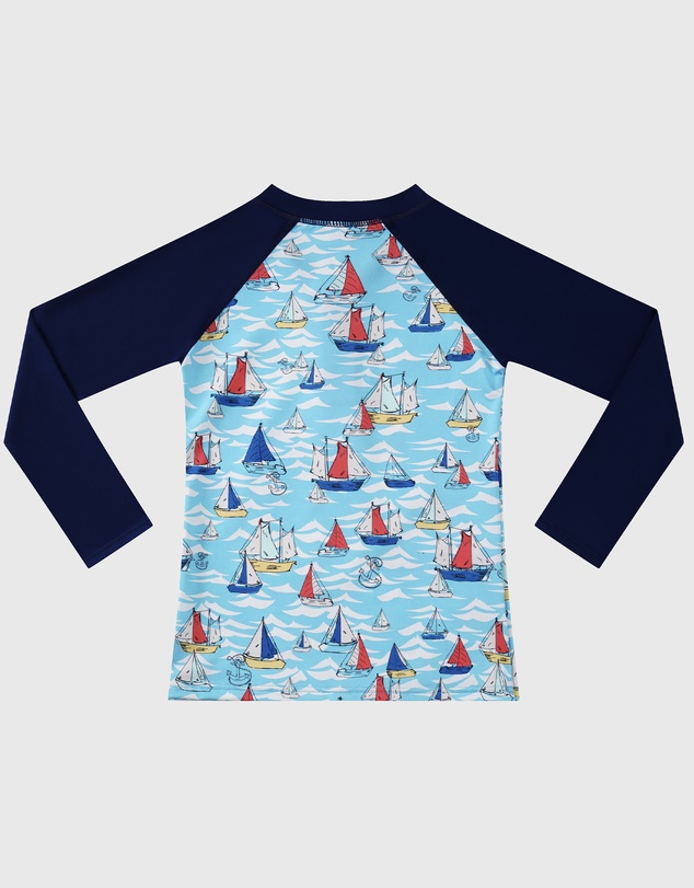 Aqua Blu Kids - Helm Long Sleeve Rash Vest - Kids