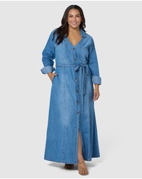 Indigo Tonic - Leah Chambray Maxi Dress