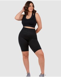 B Free Intimate Apparel - Seamless High Waist Long Biker Shorts