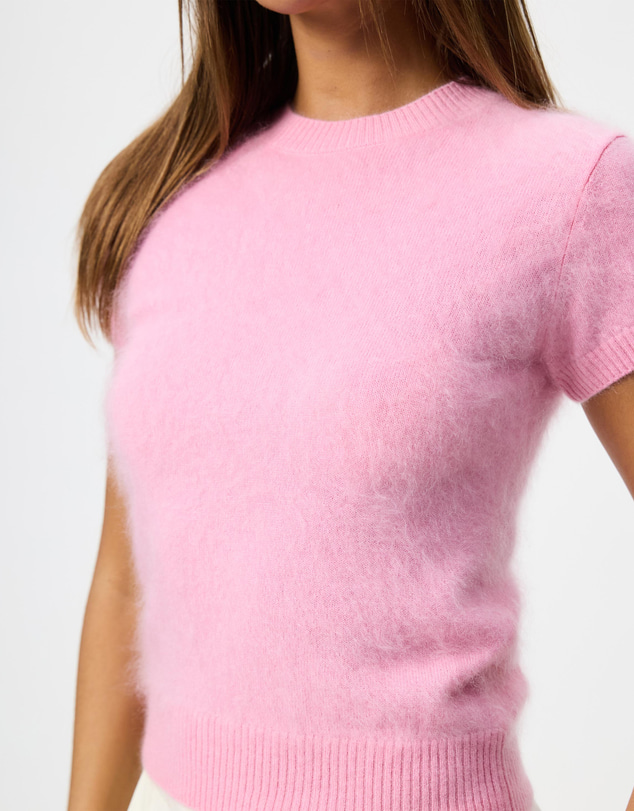 Reformation - Darcy Brushed Cashmere Tee