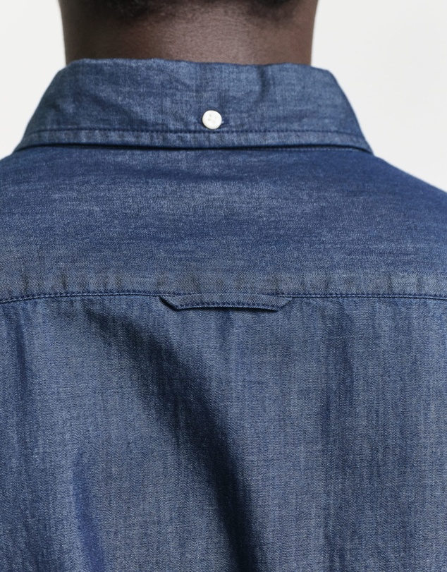 Gant - Slim Fit Indigo Shirt
