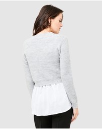 Ripe Maternity - Mandy Detachable Knit