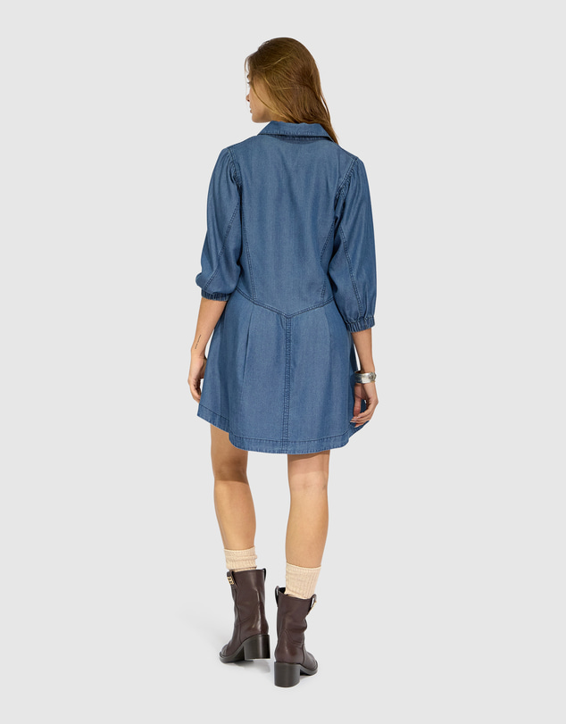 Belle & Bloom - Supercut Denim Dress
