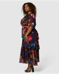 Pink Dusk by Curve Project - Hypnotic Maxi Dress