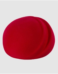 Max Alexander - Winter Red Felt Designer Hat