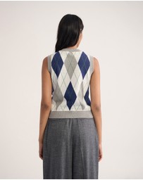 Oxford - Carina Argyle Vest
