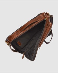 Fossil - Fossil Buckner Brown Laptop Bags MBG9598222
