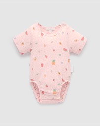 Purebaby - Pointelle Bodysuit -Kids-Babies