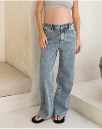 Soon Maternity - Relaxed Wide Leg Jeans