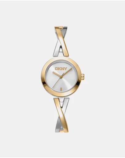 DKNY - Half Bangle Gold Two-Tone 26mm Womens Watch