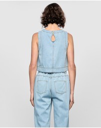 Staple the Label - Amelia Chambray Top