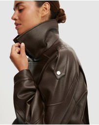 Cotton On - Cove Faux Leather Jacket