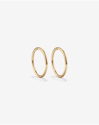 Michael Hill - 12mm Sleepers in 10kt Yellow Gold
