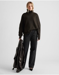 Decjuba - Edie Roll Neck Knit Jumper