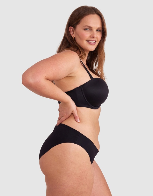 Bras N Things - Body Bliss Full Cup Strapless Bra - Black