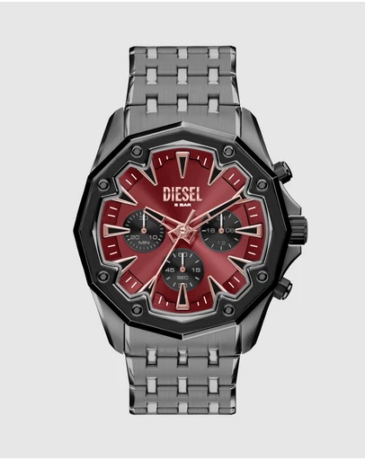 Diesel - Stinger Gun-Metal Chronograph Watch