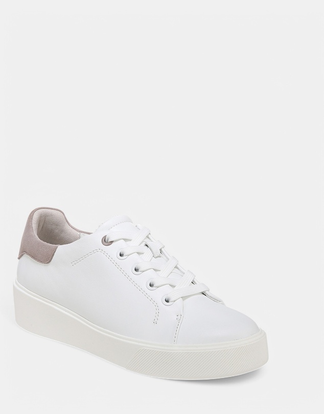 Naturalizer - Morrison 2.0 Lace Up Sneaker - White/Turtledove - Wide