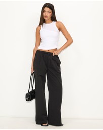 Dazie - Riptide Cotton Poplin Pants