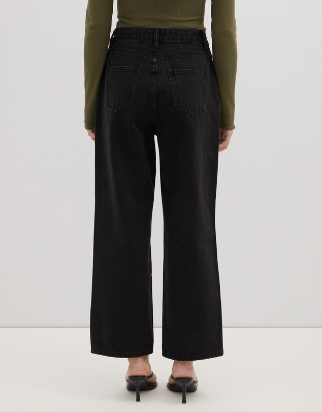 Dazie - Street Style Straight Leg Denim Jeans