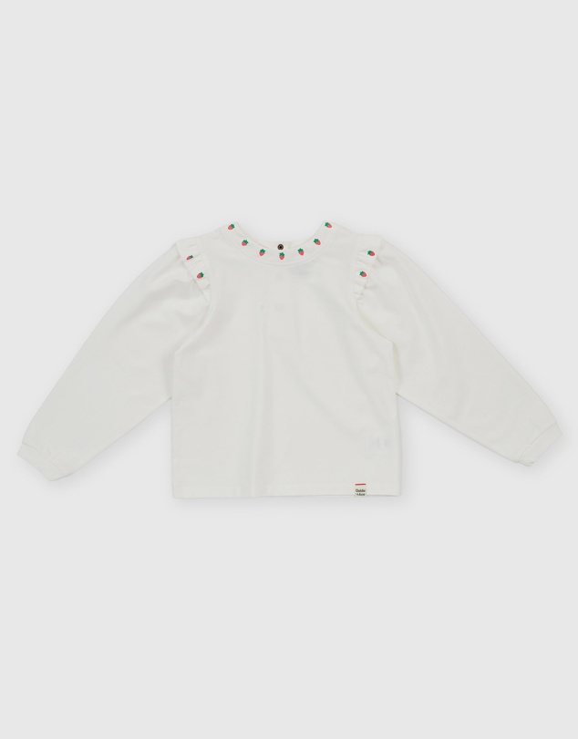 Goldie + Ace - Mini Strawberry LS Top