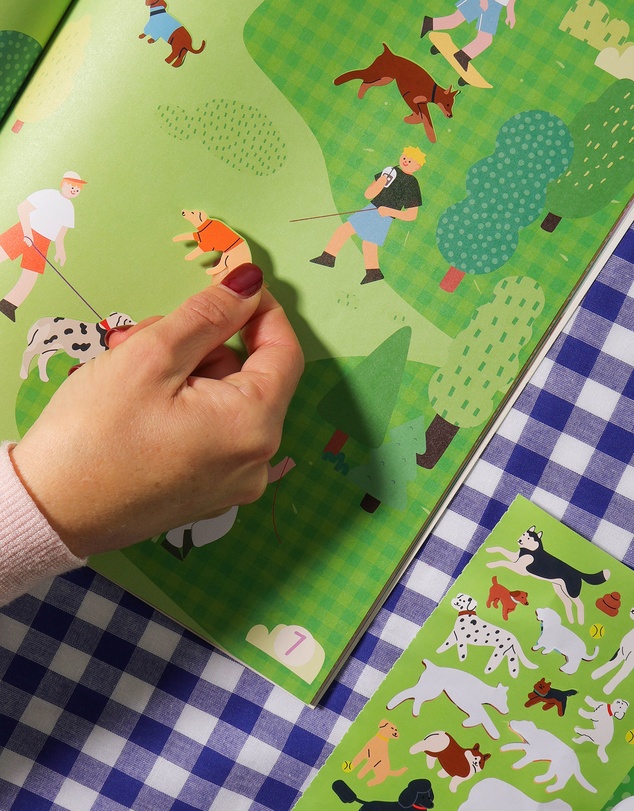 Journey Of Something - Kids Sticker Book - Picnic
