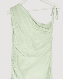Revibe - Repaired Shona Joy La Lune Gathered Maxi Dress - AU 10