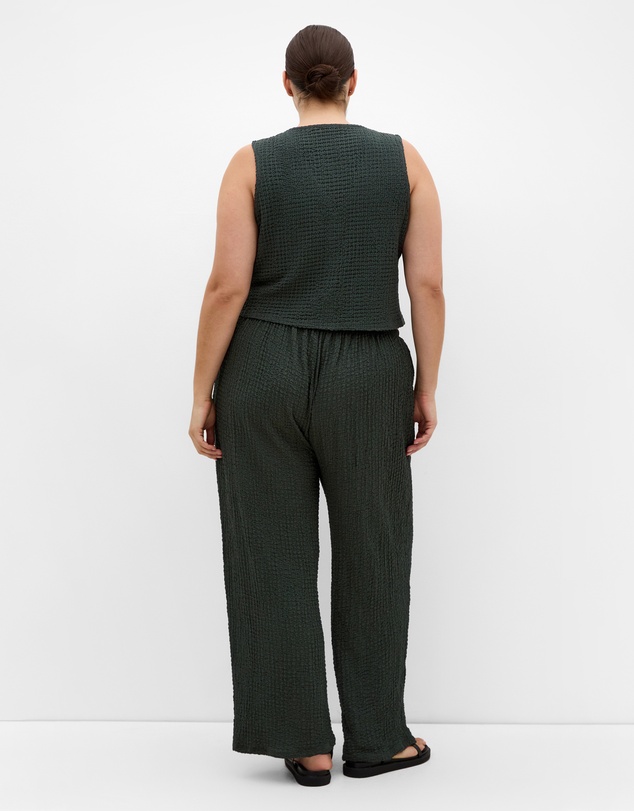 City Chic - Plus size Zoie Vest - military