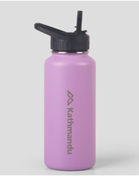 Kathmandu - Straw Lid Insulated Bottle - 950 ml