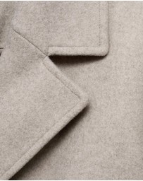 M.N.G - Double-Breasted Midi Coat