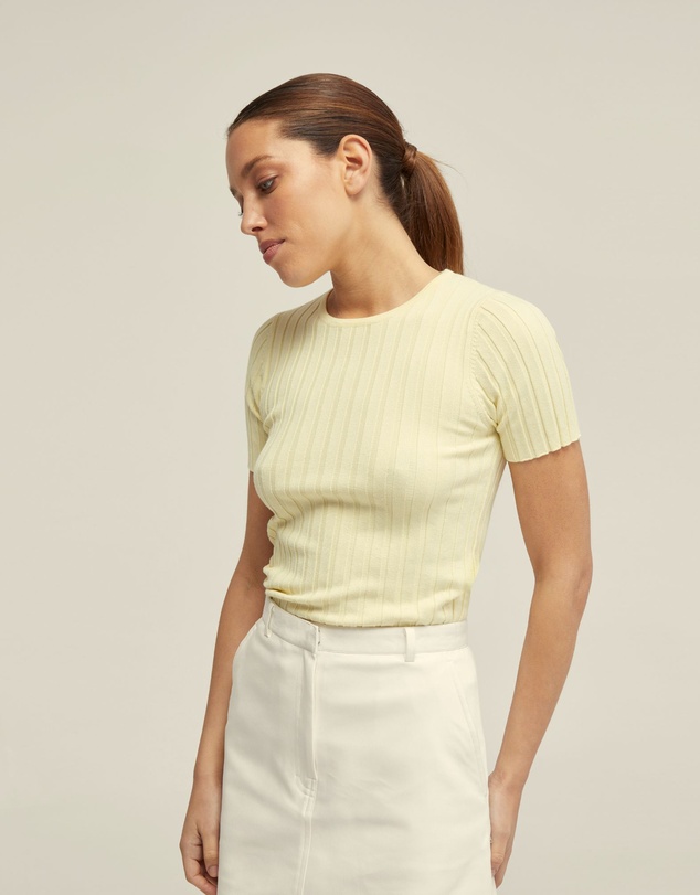 Oxford - Sasha Crew Neck Rib Knit