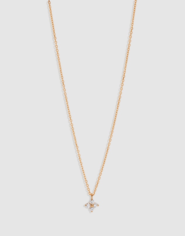 By Charlotte - Crystal Bloom Necklace