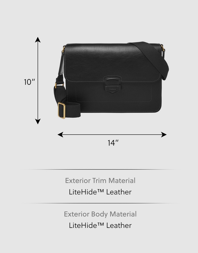 Fossil - Lennox Blue Messenger Bag