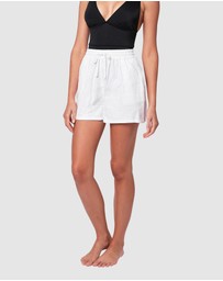 UNE PIECE - Linen Palazzo Shorts