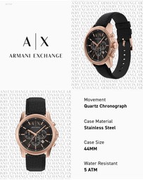 Armani Exchange - Black Chronograph Watch