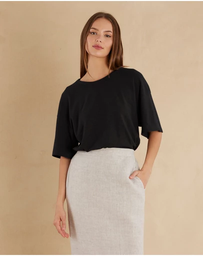 Amelius - Bondi Hemp Crew Neck Tee