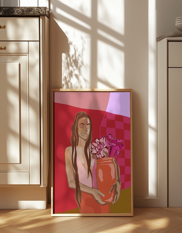 Olive et Oriel - KH Studio - Too Young by Karla Hyman Art Print
