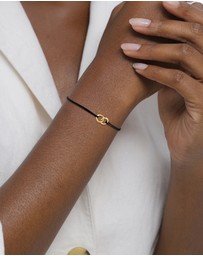 Elli Jewelry - Bracelet Unity Circle 925 Sterling Silver Gold-Plated